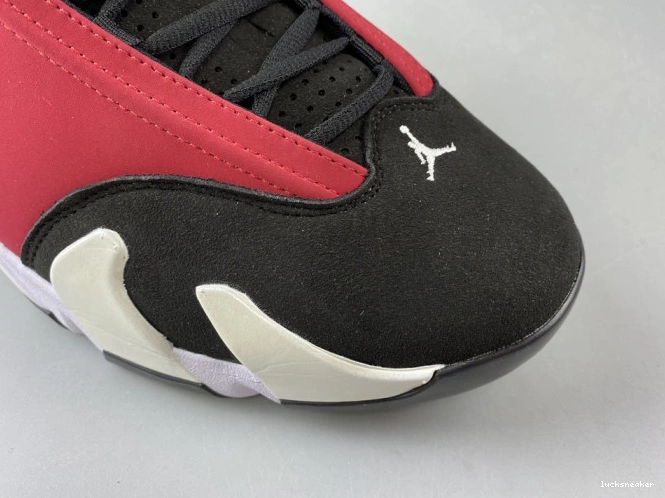 Reps LUCY AIR RETRO 14 RED TORO 487471-006 GYM JORDAN 0717